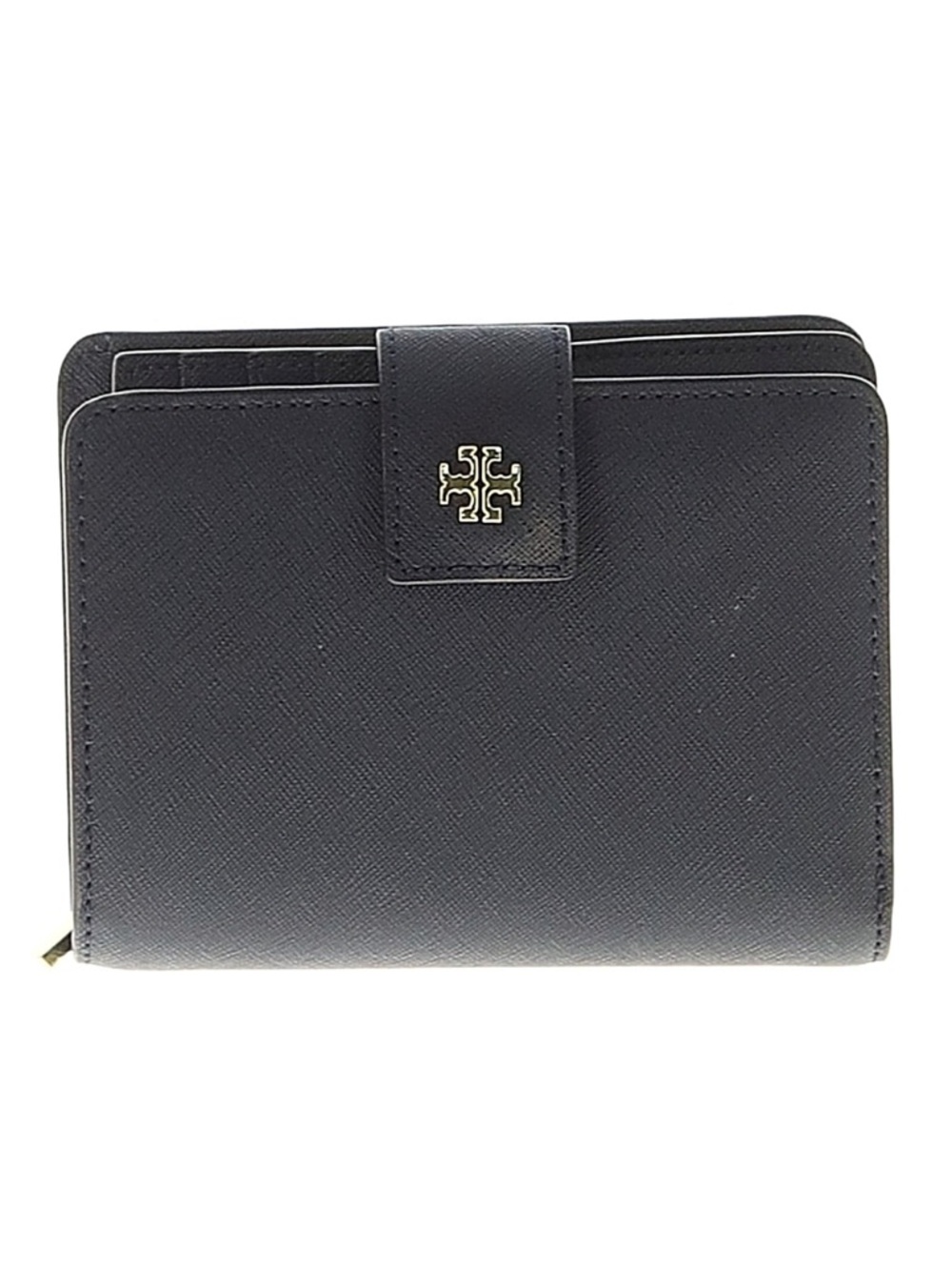 Tory Burch Black saffiano Leather wallet